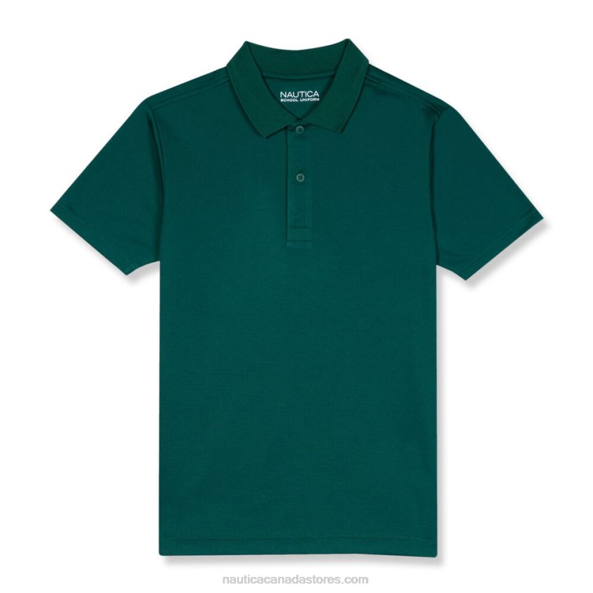 Boys' Performance Polo (8-20) NauticaVerdant Green R260HV1175