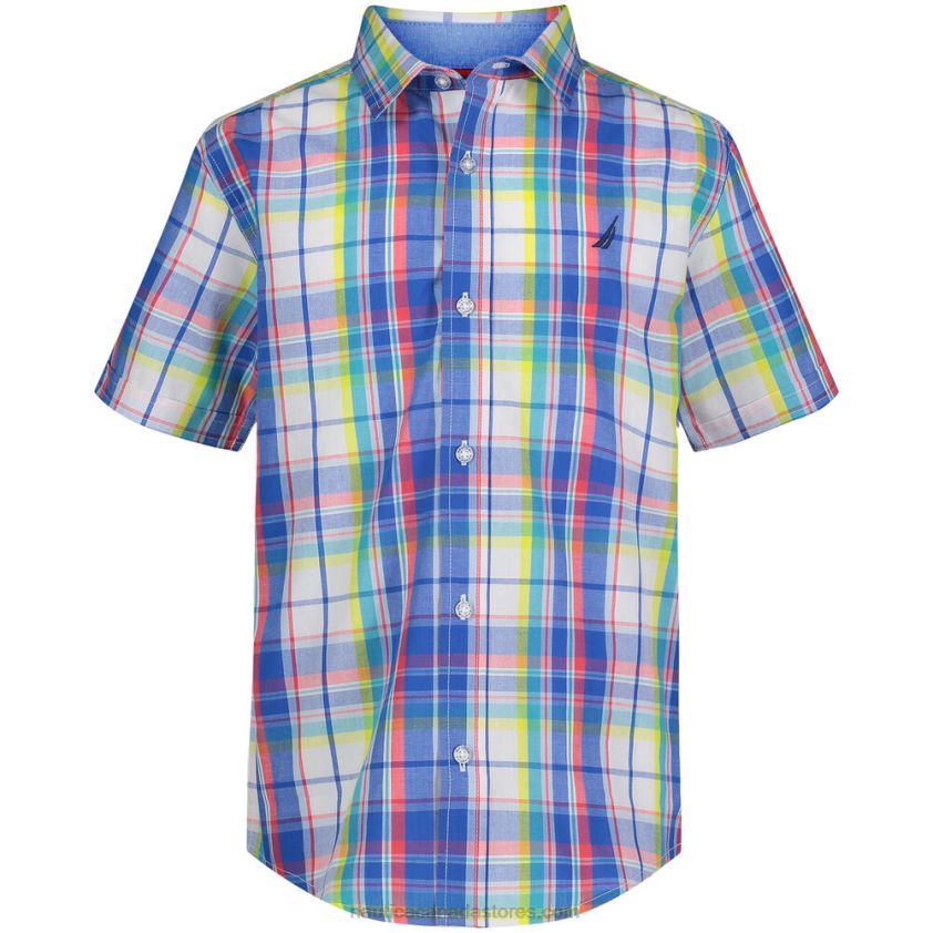 Toddler Boys' Plaid Shirt (2T-4T) NauticaAntique White Wash R260HV1271