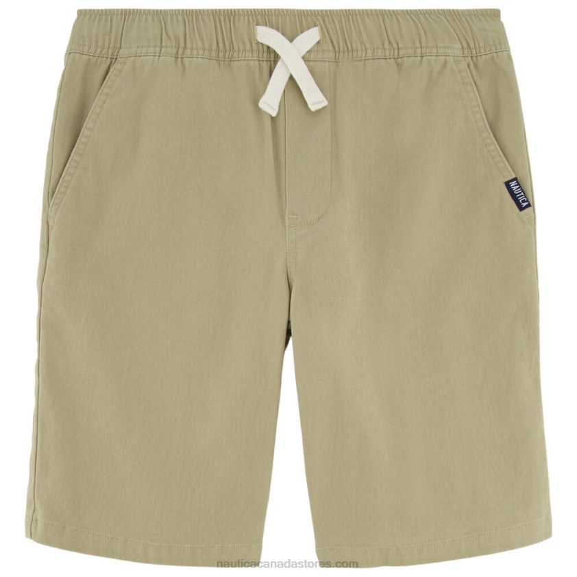 Boys' Solid Pull-On Short (8-20) NauticaGesso R260HV1052