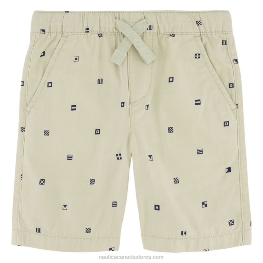 Little Boys' Embroidered Pull-On Short (4-7) NauticaOyster Bay Heather R260HV1081