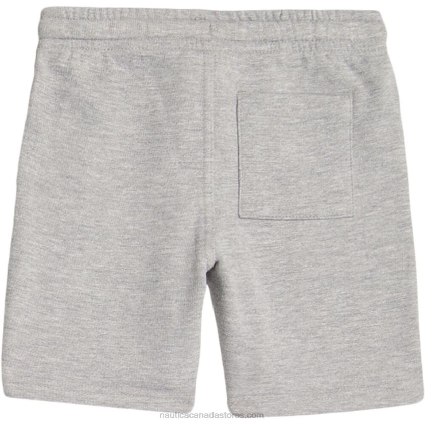 Little Boys\' Solid Knit Short (4-7) NauticaGrey Heather R260HV1212