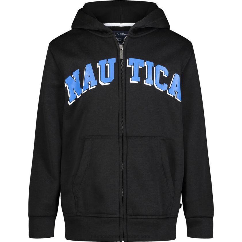 Toddler Boys' Logo Full-Zip Hoodie (2T-4T) NauticaBlack R260HV1158