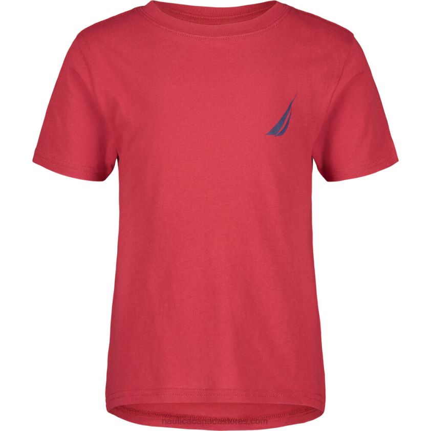 Little Boys' Flags Graphic T-Shirt (4-7) NauticaMelonberry R260HV1289