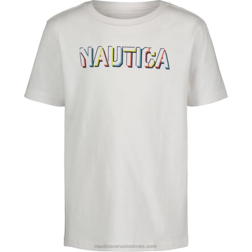 Little Boys' Graphic T-Shirt (4-7) NauticaAntique White Wash R260HV1101