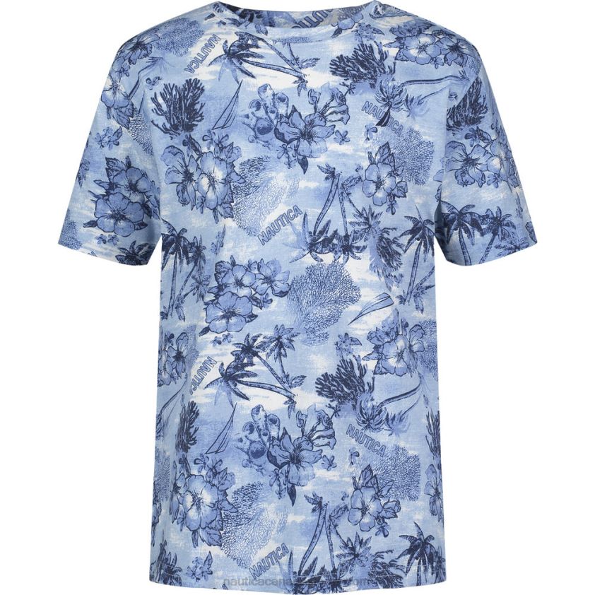 Little Boys' Paradise Printed Graphic T-Shirt (4-7) NauticaAzure Blue R260HV1129