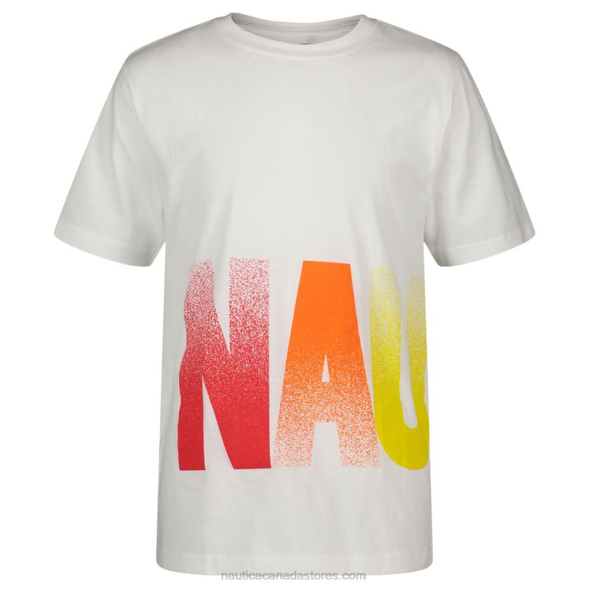 Little Boys' Pride Graphic T-Shirt (4-7) NauticaAntique White Wash R260HV1153