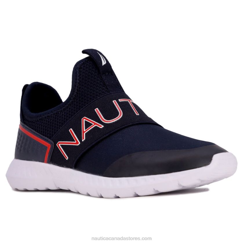 Boys' Logo Slip-On Sneaker NauticaNavy R260HV1128