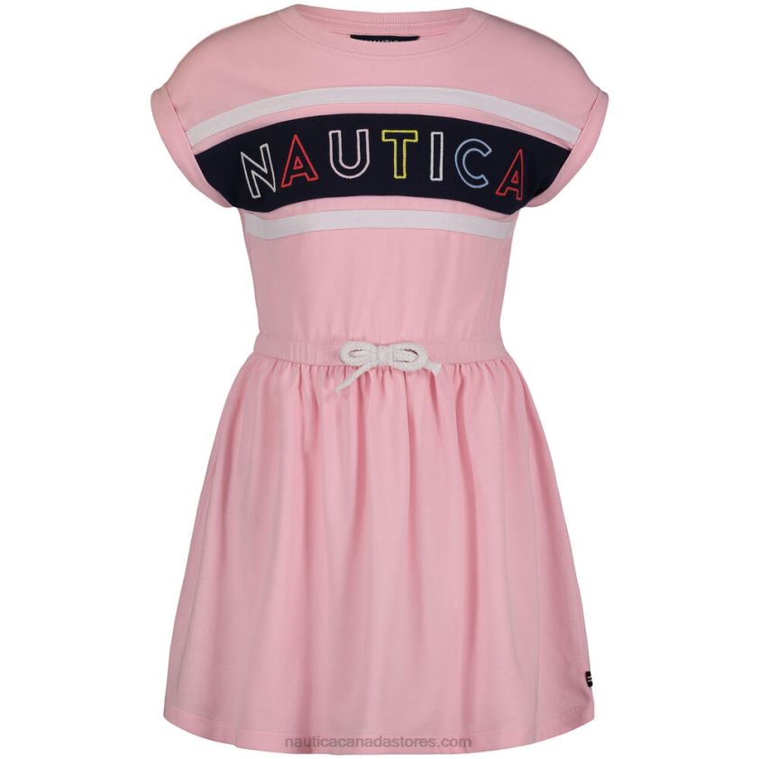 Little Girls' Billboard Logo Dress (4-6X) NauticaSunguard Red R260HV1486
