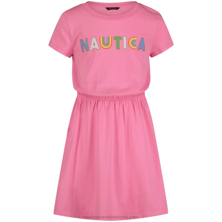 Toddler Girls' Rainbow Dress (2T-4T) NauticaFaded Orange R260HV1482