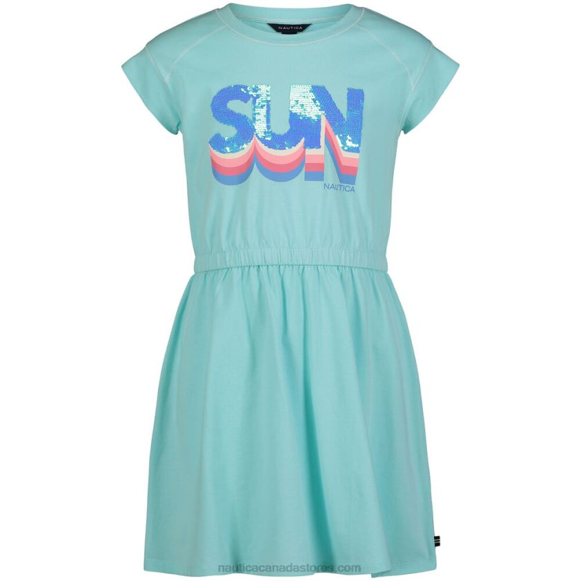Toddler Girls' Sun Fun Dress (2T-4T) NauticaAqua Splash R260HV1545