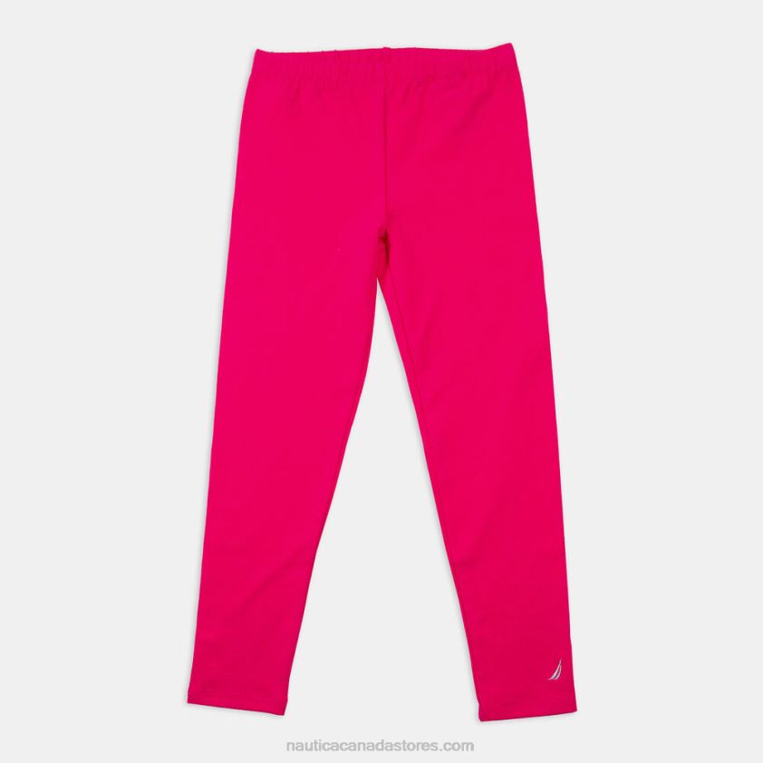 Girls\' Anchor Print Legging (7-16) NauticaMauve Glow R260HV1320