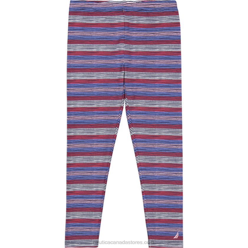 Little Girls' Wave-Striped Legging (4-6X) NauticaNavy R260HV1404
