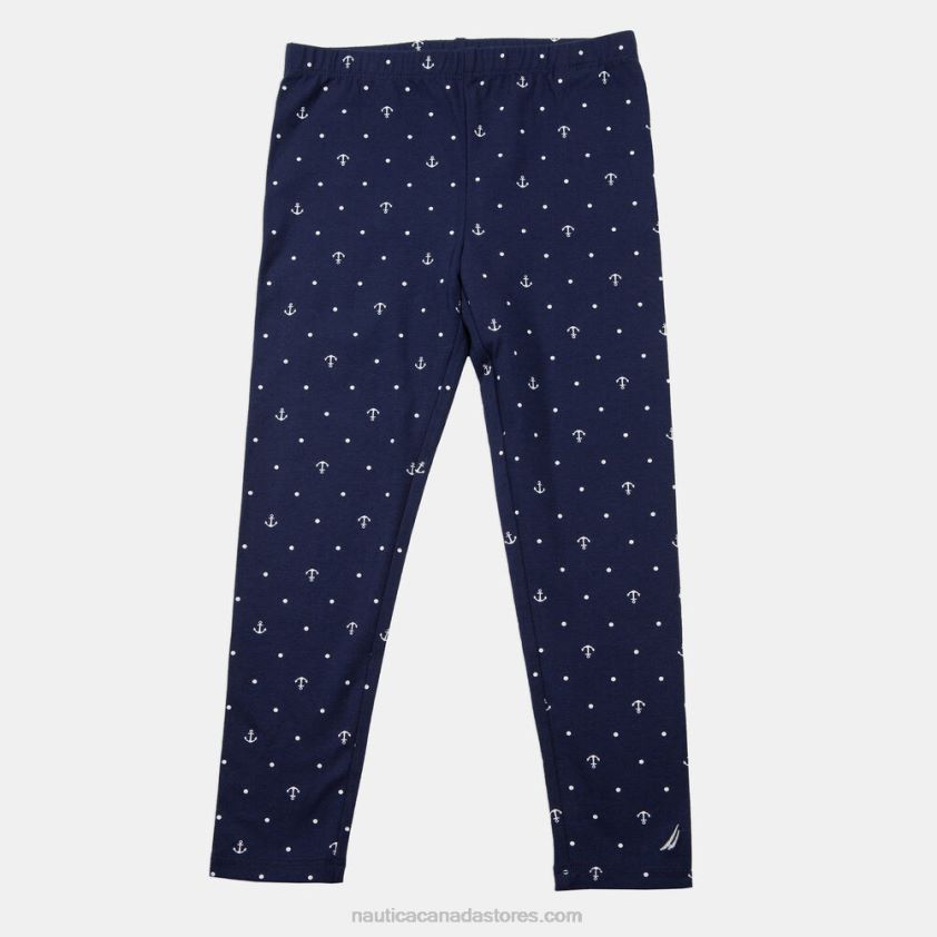Toddler Girls\' Anchor And Dot Print Legging (2T-4T) NauticaNavy R260HV1535