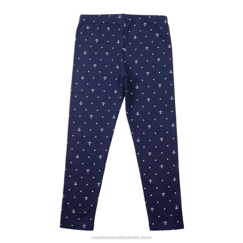 Toddler Girls' Anchor Dot Legging (2T-4T) NauticaNavy R260HV1328