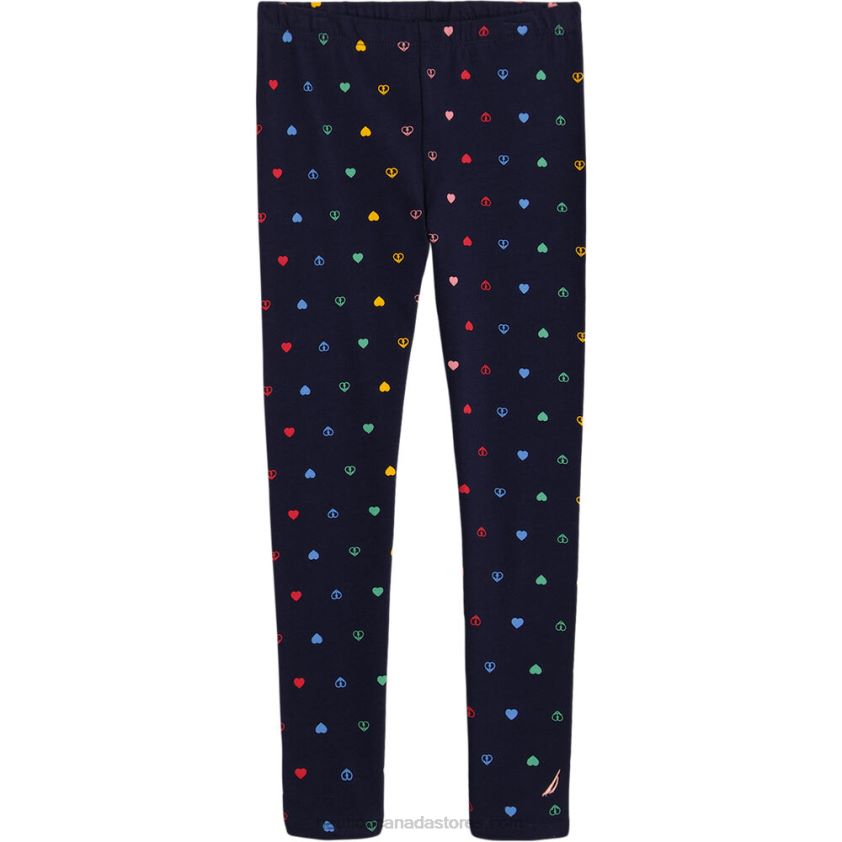 Toddler Girls' Heart Legging (2T-4T) NauticaNavy R260HV1359