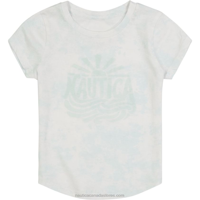 Girls' Sunshine Graphic T-Shirt (7-16) NauticaWorn Chambray R260HV1345