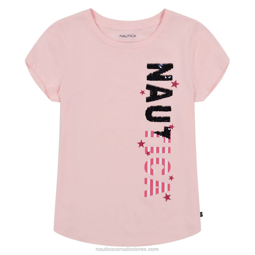 Little Girls' Americana T-Shirt (4-6X) NauticaSunguard Red R260HV1491