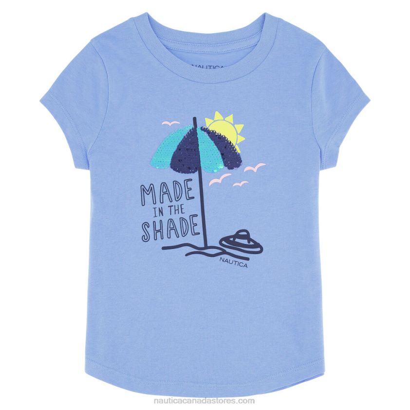 Little Girls' Made In The Shade T-Shirt (4-6X) NauticaStarry Blue R260HV1489