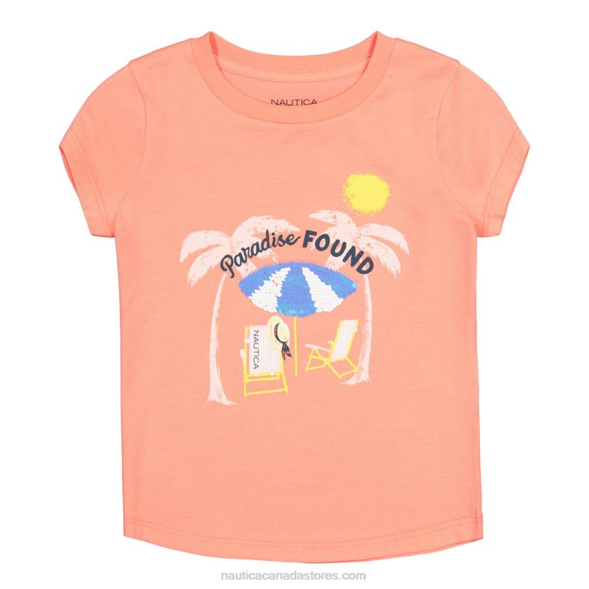 Little Girls' Paradise Found T-Shirt (4-6X) NauticaCruise R260HV1450