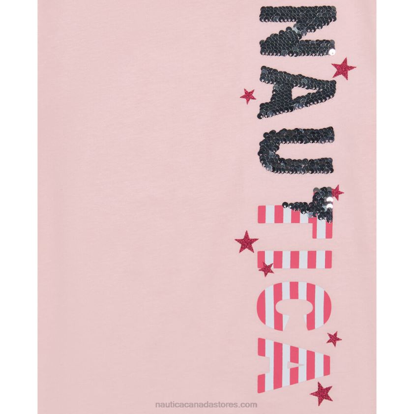 Toddler Girls\' Americana T-Shirt (2T-4T) NauticaSunguard Red R260HV1493