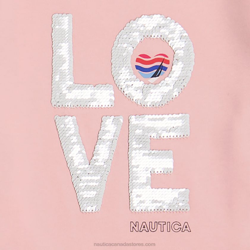 Toddler Girls\' Love Heart T-Shirt (2T-4T) NauticaTomato R260HV1439