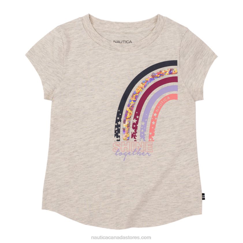 Toddler Girls' Shine Together T-Shirt (2T-4T) NauticaDemitasse R260HV1405