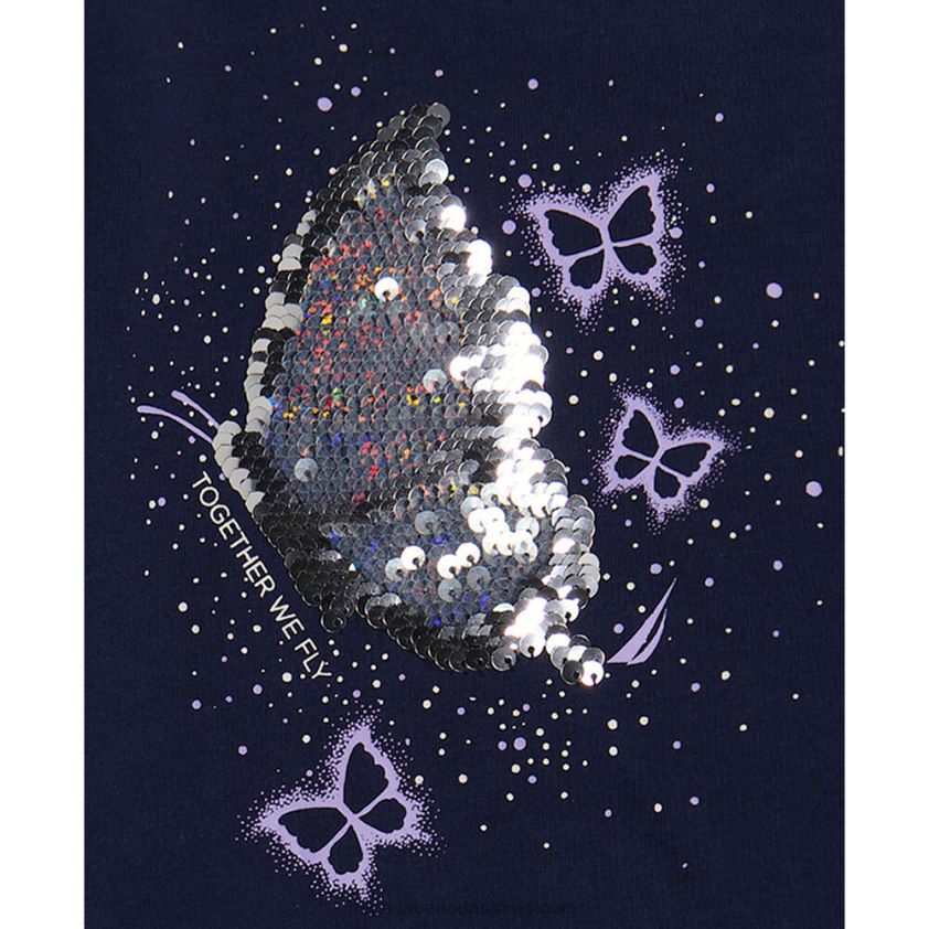 Toddler Girls\' Together We Fly T-Shirt (2T-4T) NauticaNavy R260HV1447