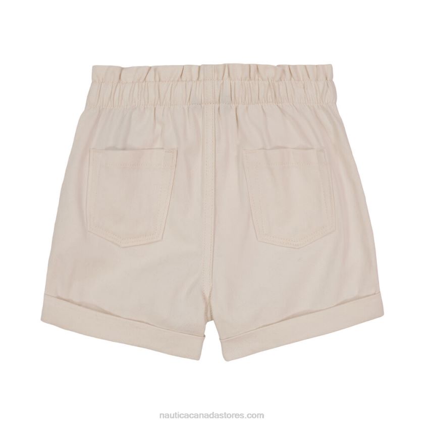 Little Girls\' Paperbag Short (4-6X) NauticaWhite Cap R260HV1321