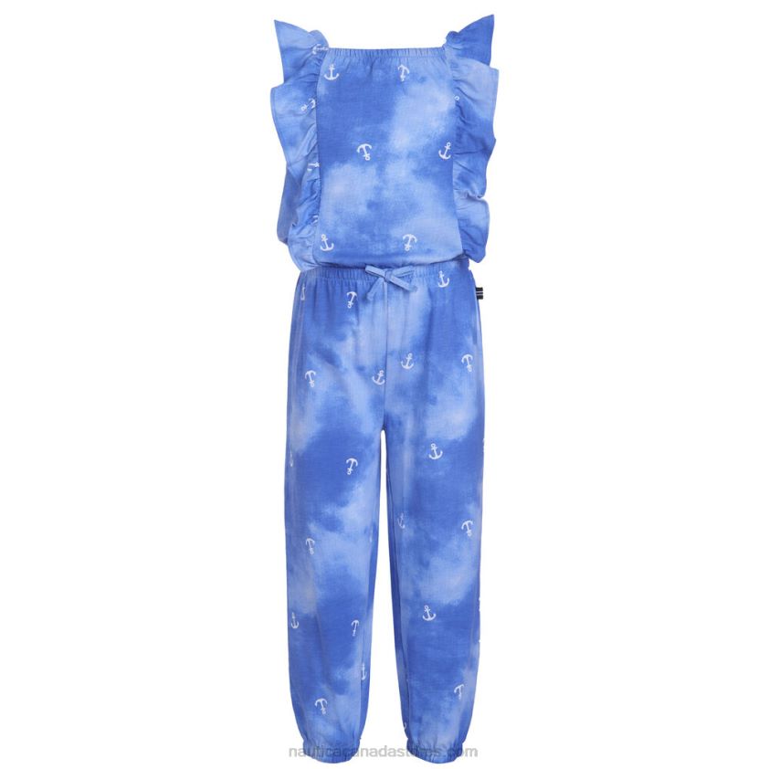 Little Girls' Tie-Dye Anchor Jumpsuit (4-6X) NauticaAquadream R260HV1438