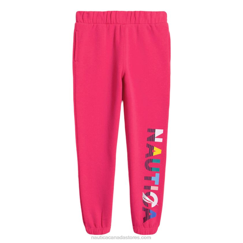 Girls' Logo Jogger (7-16) NauticaDark Acacia R260HV1456