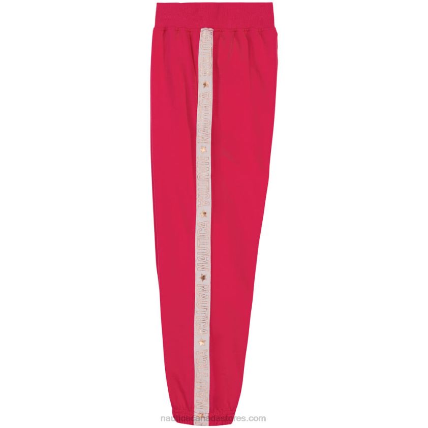 Little Girls\' Metallic Striped Jogger (4-6X) NauticaDark Acacia R260HV1369