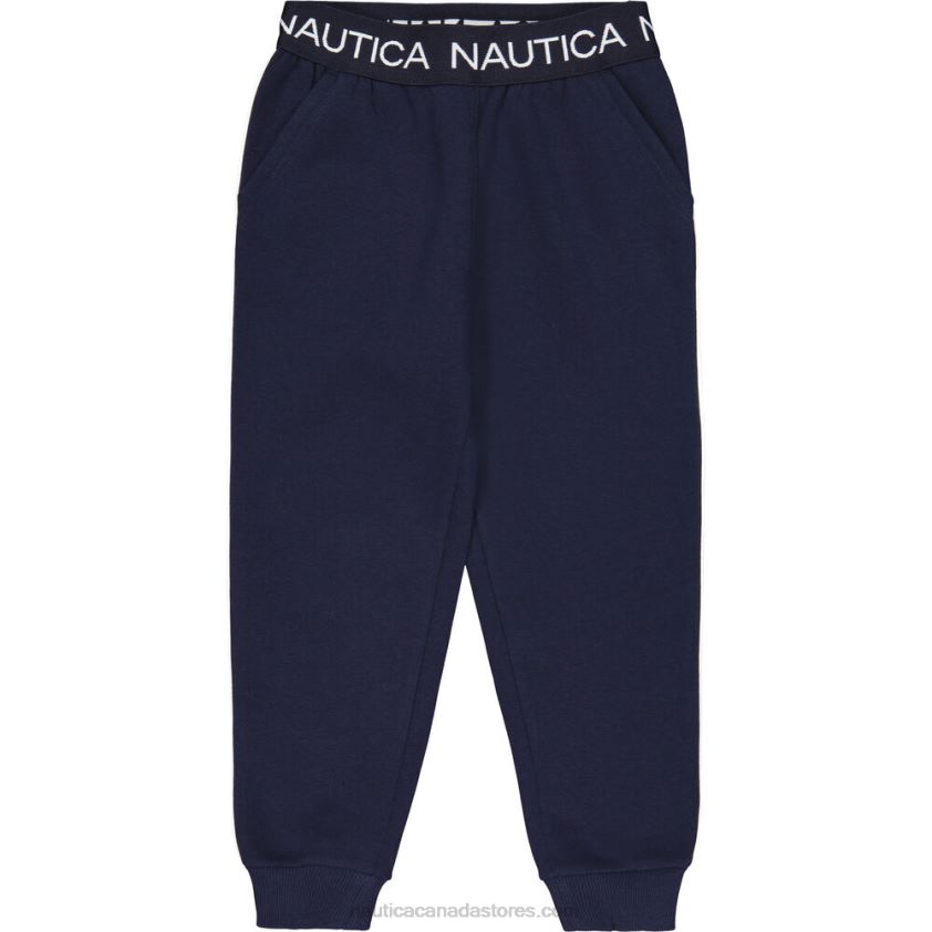 Little Girls' Side-Stripe Fleece Jogger (4-6X) NauticaNavy R260HV1341