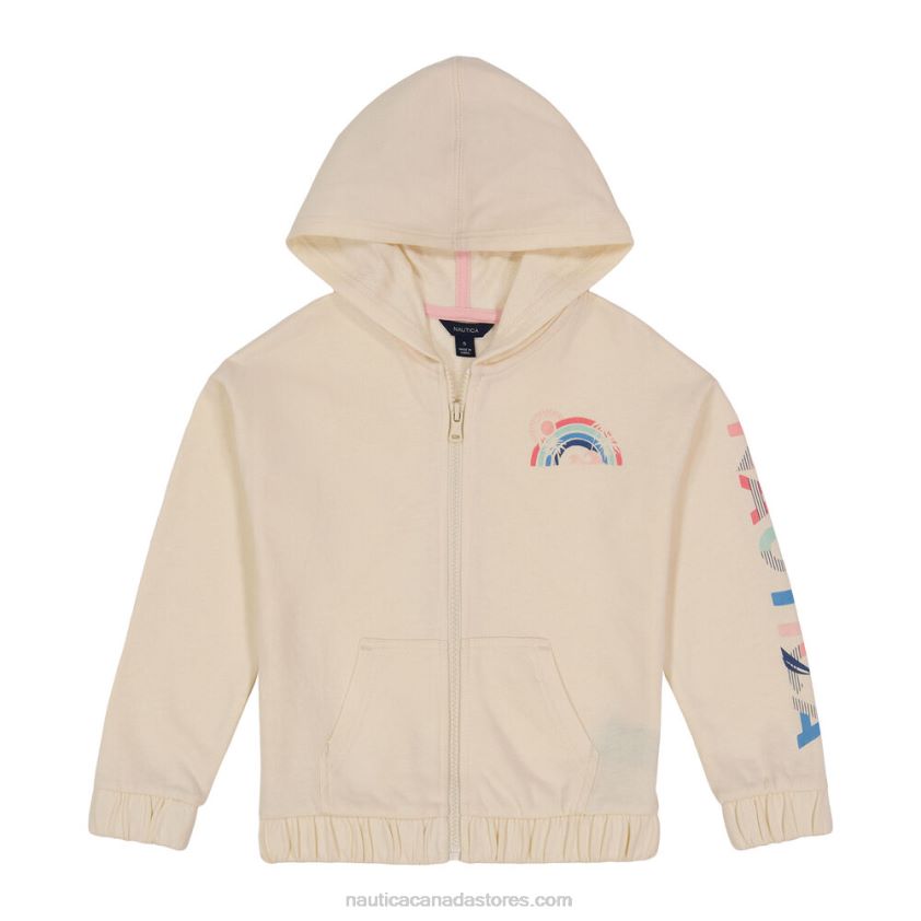 Little Girls' Sunset Hoodie (4-6X) NauticaWhite Cap R260HV1363
