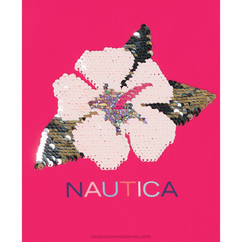 Little Girls\' Flower One-Piece (4-6X) NauticaDark Acacia R260HV1520