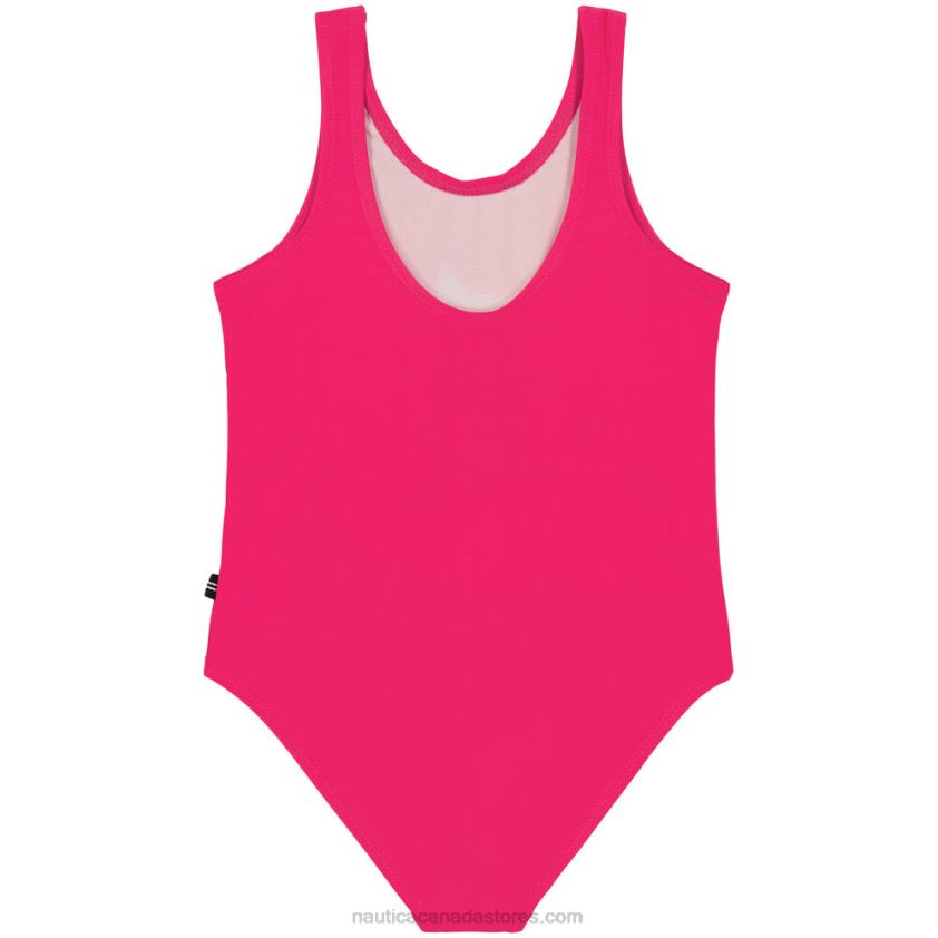 Little Girls\' Flower One-Piece (4-6X) NauticaDark Acacia R260HV1520