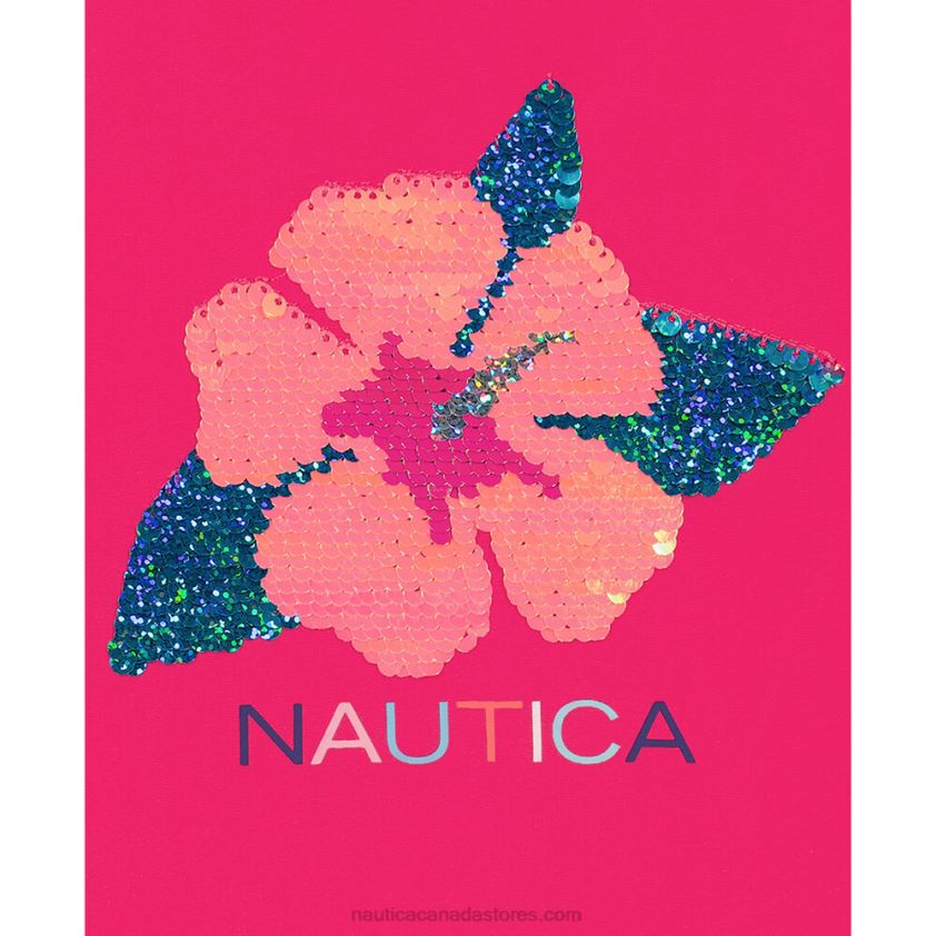 Little Girls\' Flower One-Piece (4-6X) NauticaDark Acacia R260HV1520