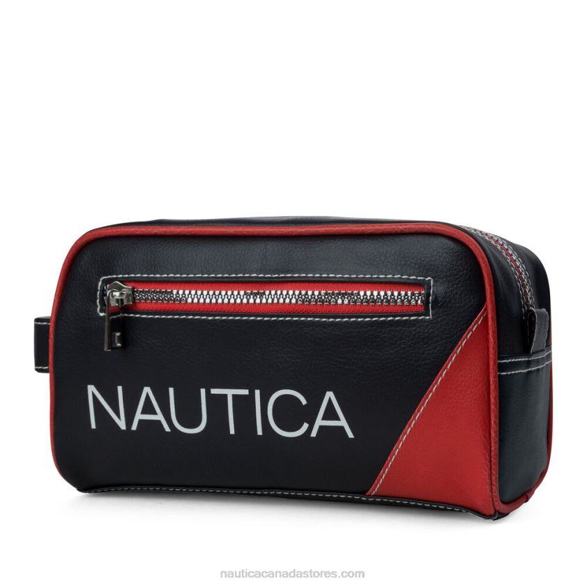 Core Pebbled Travel Kit Nautica Men Nautica Red R260HV92