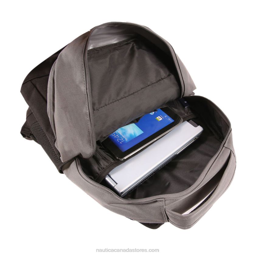 Logo Backpack Nautica Men Moorings Grey Heather R260HV283