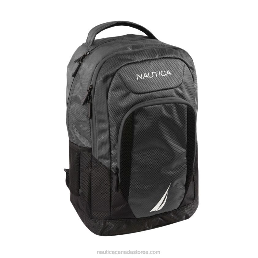 Logo Backpack Nautica Men Moorings Grey Heather R260HV283