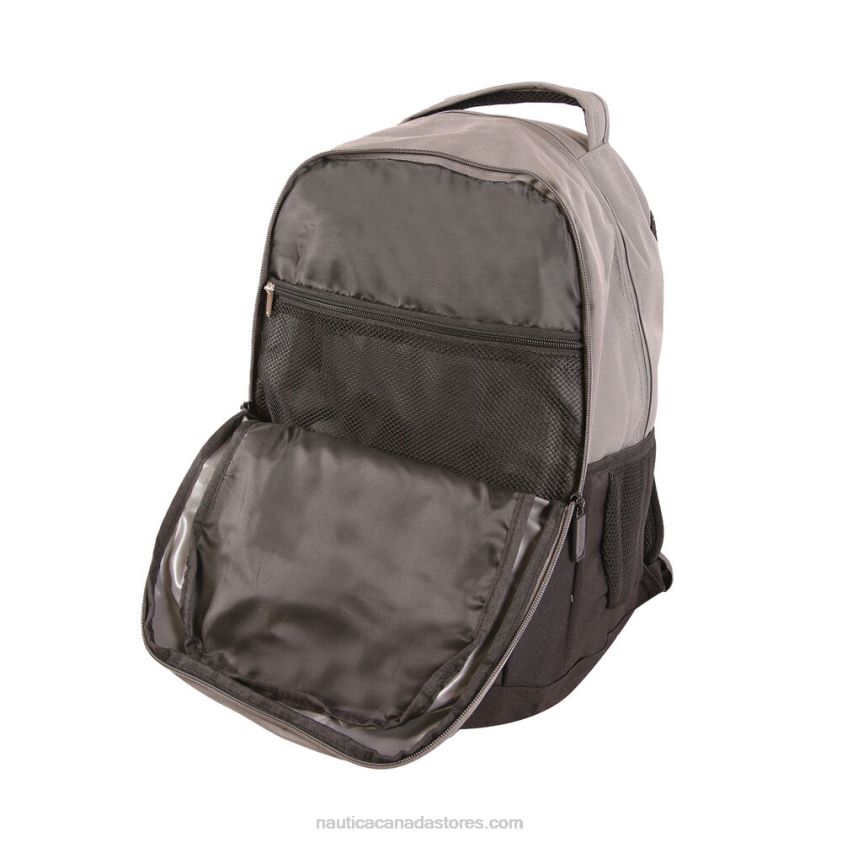 Logo Backpack Nautica Men Moorings Grey Heather R260HV283