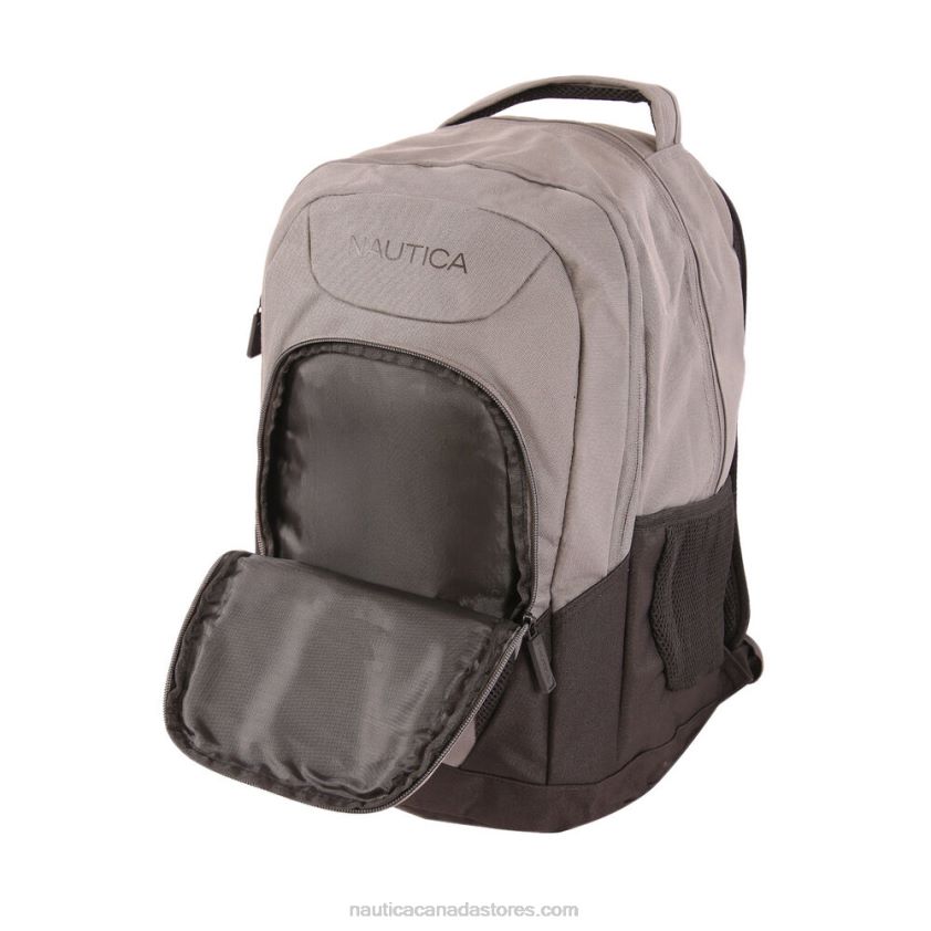 Logo Backpack Nautica Men Moorings Grey Heather R260HV283