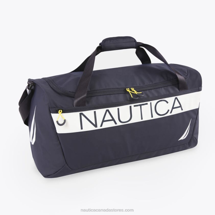 Logo Duffel Bag Nautica Men Workshirt Blue R260HV286