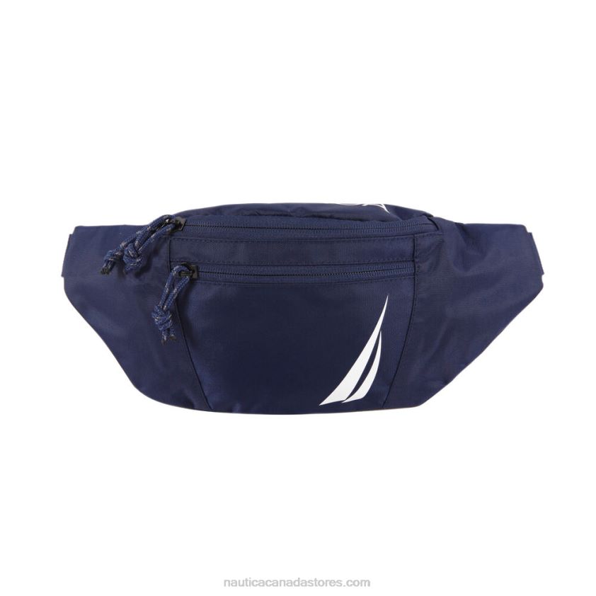 Logo Fanny Pack Nautica Men Workshirt Blue R260HV161