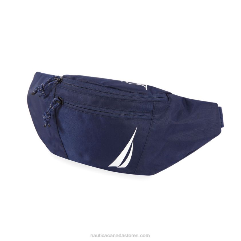 Logo Fanny Pack Nautica Men Workshirt Blue R260HV161