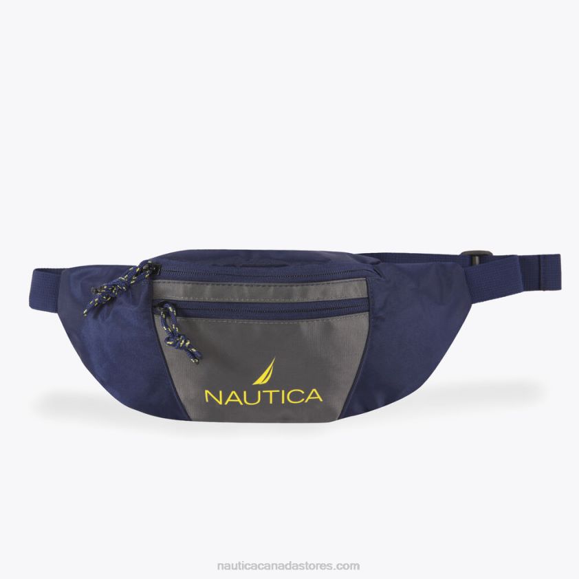 Logo Fanny Pack Nautica Men Workshirt Blue R260HV274