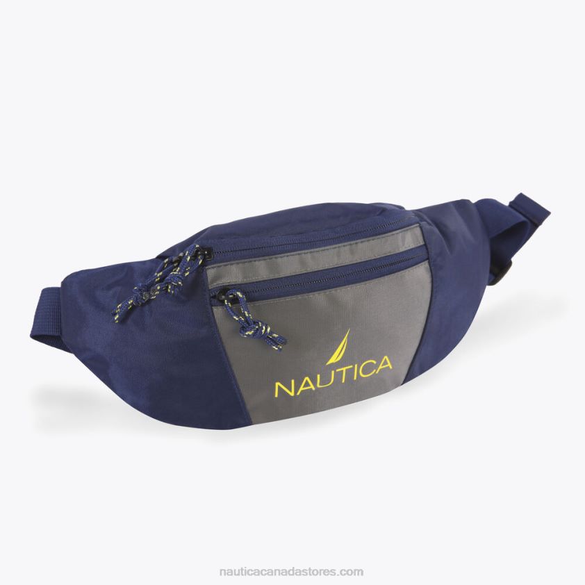 Logo Fanny Pack Nautica Men Workshirt Blue R260HV274