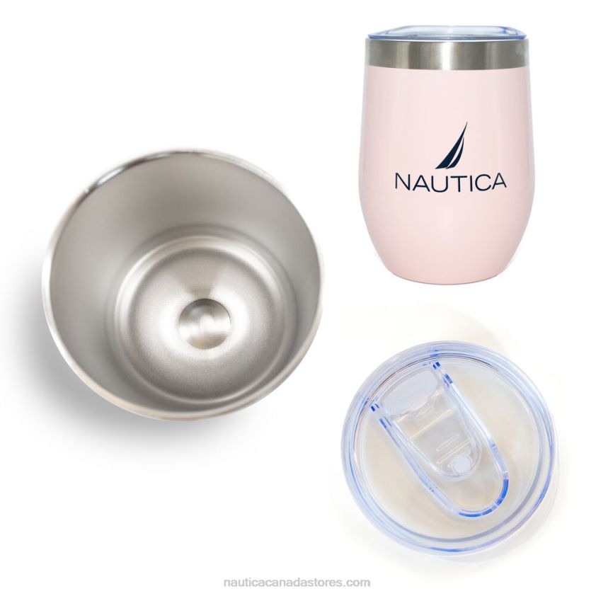 Logo Double-Walled Stainless Steel Short Tumbler Nautica Men Multi R260HV925