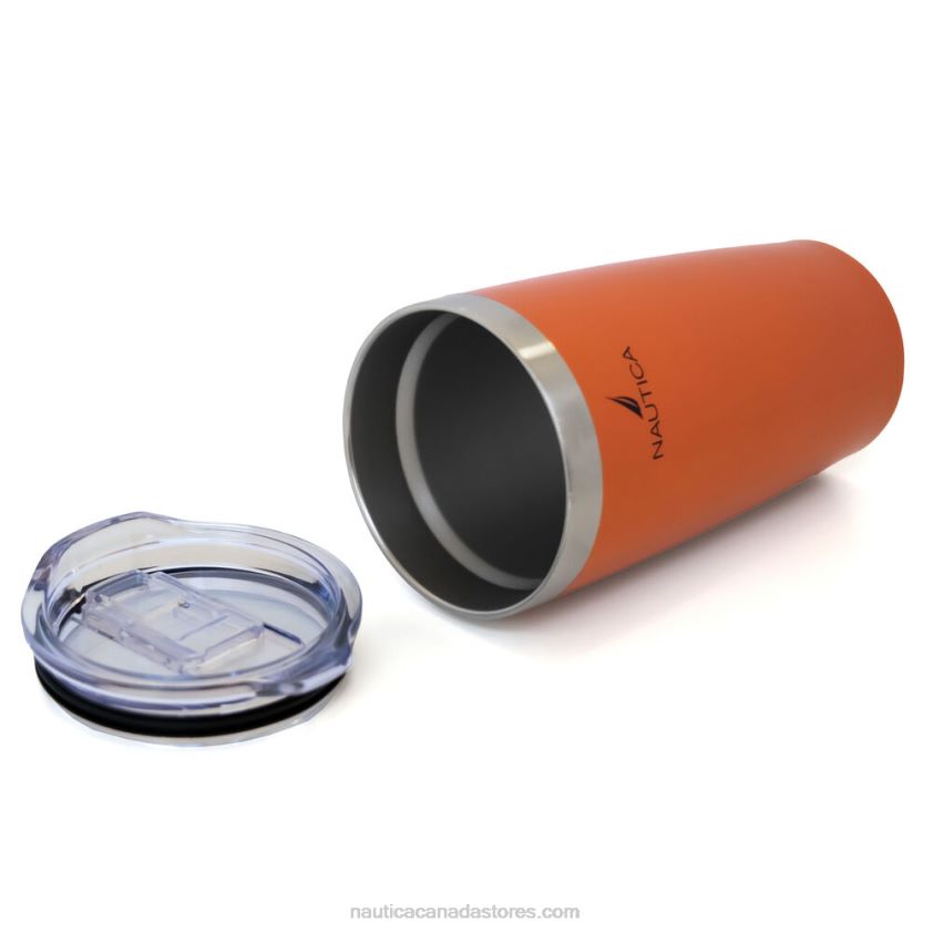 Logo Double-Walled Stainless Steel Tumbler Nautica Men Multi R260HV323