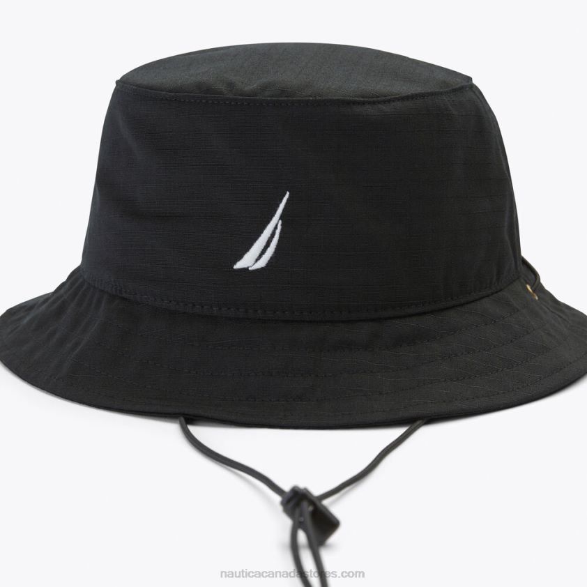 J-Class Boonie Bucket Hat Nautica Men True Black R260HV677