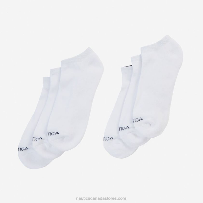 Athletic Core Low Cut Socks 6-Pack Nautica Men True Quarry R260HV570